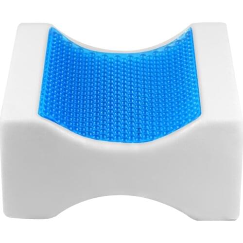 SB Memory Foam Knee Pillow Cooling gel Legs Cushion for Side Sleepers Align Spine Pregnancy Body Pillows Back Support