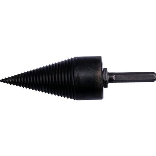 Firewood Drill Bit, Wood Splitter Drill Bit Household Firewood Splitter Fast Wood Cone Drill Bit for Electric Drill