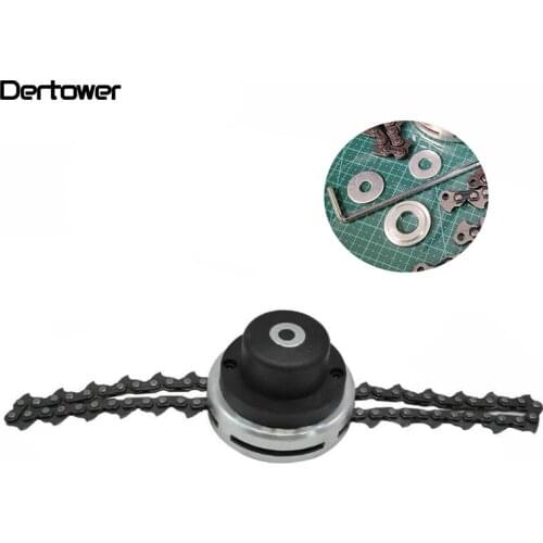 Universal Lawn Mower Chain Trimmer Head Chain Brushcutter for Trimmer Garden Grass Brush Cutter Tools Spare Parts