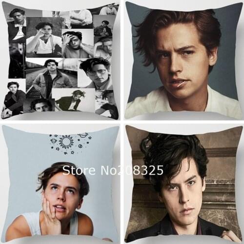 ZENGA Cole Sprouse Pillow Case Cushion Cover Throw Pillow Cover Decorative Pillows For Sofa Home Decor Pillowcase