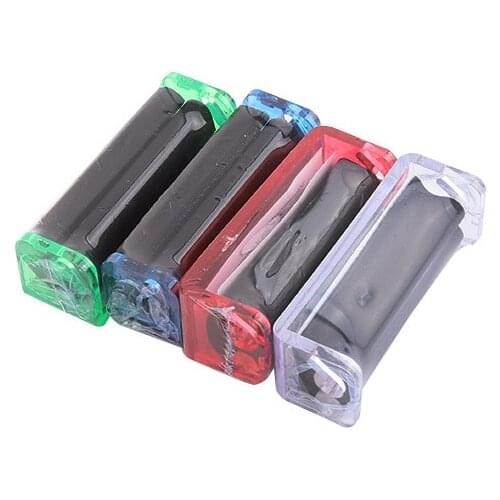 70mm/78/mm/110mm random color Acrylic hand cigarette roller Cigarette Rolling Machine Tobacco Roller Drop Shipping