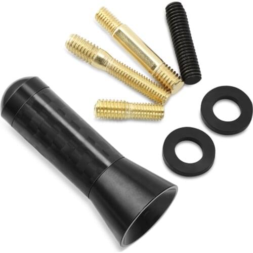 Carbon Fiber Car Radio Aerial Antenna For VW jetta Golf 6 POLO Passat Cruze kIA RIO K2 HYUNDAI IX35 Solaris Skoda Opel Mokka