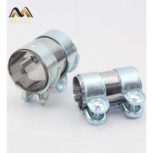 Car Accessories 2, 2.5 inch Exhaust pipe joint sleeve clamp turbine exhaust pipe stainless steel clip