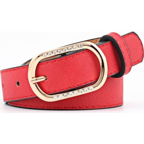 Shiny Female Belt Cummerbund Women Fashion Belt with Gold Metal PIN Buckle Women PU Leather Belt for Dress Jeans Strap 103*2.5cm