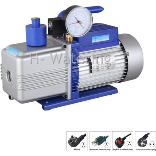 Multistage Air Conditioner Vacuum Pump 0.3pa at 10CFM/12CFM+ Precision Gauge+ Electromagnetic Valve