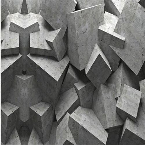 Modern wallpaper for living room 3d stereo structure geometric wallpapers tv background wall