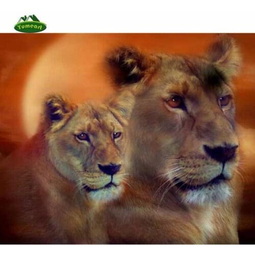 Full Diamond animal Diamond embroidery needlework Rhinestone Square drill DIY Diamond Painting diamond mosaic cross stitch