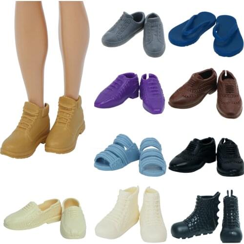High Quality Shoes Daily Casual Wear Prince Cool Male Sneakers Sandals DIY Accessories for Barbie Doll Boyfriend Ken Doll Toys