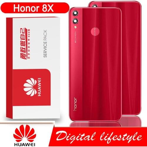 High quality Back Housing Replacement for Huawei Honor 8X Back Cover Battery Glass for Huawei Honor 8X Rear cover