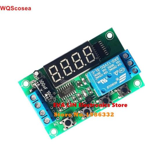 WS16 With Voltmeter Over / Under Voltage Protective Device Charger Discharger Monitor Alarm 12V Relay Voltage Detection Switch
