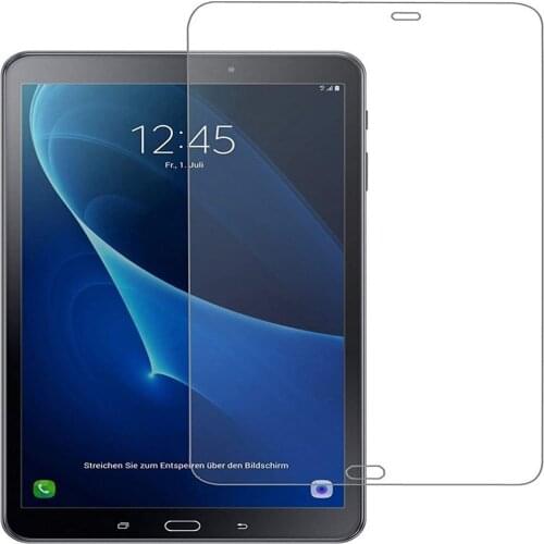 Screen Protector 9H Premium Tempered Glass For Samsung Galaxy Tab A 10.1 Inch 2016 T580 T585 Anti Fingerprint HD Protective film