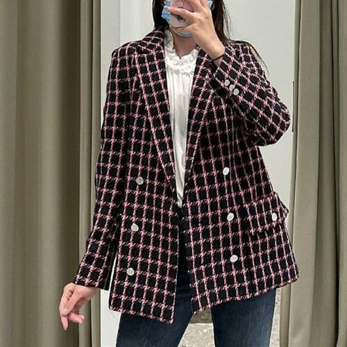 Zelopheha Women's Tweed Blazers