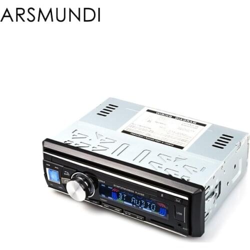 Car Radio Autoradio Stereo Player Bluetooth Phone AUX MP3 FM/USB/1 Din/Remote Control for Iphone 12V Car Audio Car Electronics