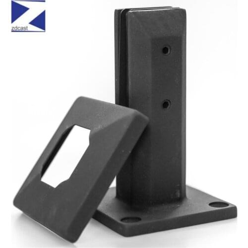 Frameless Swimming Pool Fence Glass Pool Fencing Matt Black Glass Spigot