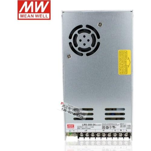 MEAN WELL LRS-350-24 LRS-350-48 48V 350W 24V14.6A Slim Switch Power Supply Replaces NES Series