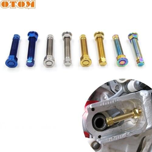 OTOM Titanium Alloy Chain Adjuster Bolt M8 M10 Motocross Dirt Bike For KTM HONDA KAWASAKI SUZUKI YAMAHA