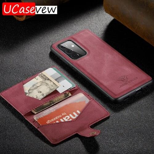 Luxury Leather Wallet Card Magnetic Case Cover for Samsung Galaxy Note 8 9 10 Plus S20 S21 Ultra A51 A71 A52 A32 A42 A12 5G Case