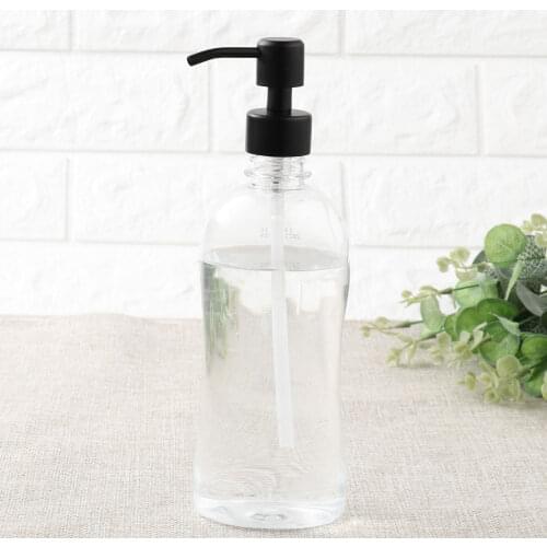 Hand Press Soap Dispenser Pump Stainless Steel Lotion Pump Bathroom Kitchen Foam Bottle Dispensador Dispensing Jar Lid with Tube