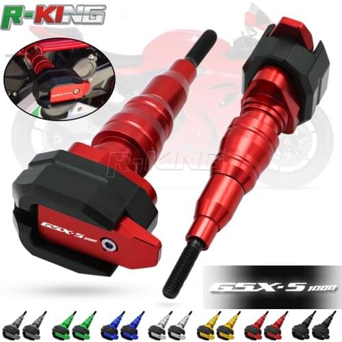 For GSXR1000 2017 GSXR 1000 Frame Slider slider moto Fairing Guard Anti Crash Pad Protector Motorcycle Accessories