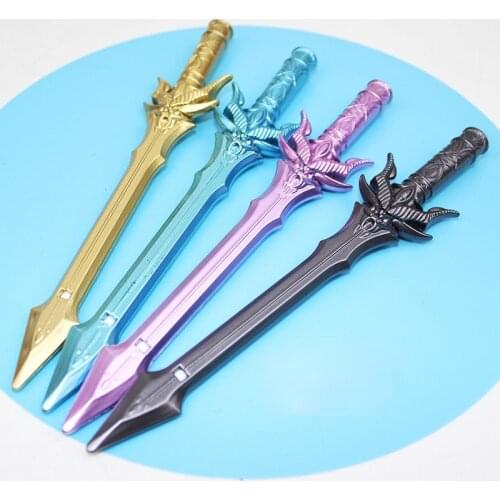 10PC Weapon Gel Pen Creative Personality Funny Childrens Toy Signature Pen Prizes for Elementary and Middle School Students