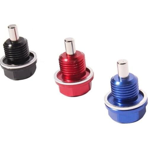 M14*1.5 Magnetic Oil Sump Nut Drain Oil Plug Screw Oil Drain Magnetic Oil Plug Nut JDM For HondaFord, GM, Audi, S1F