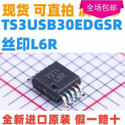New 10pcs/lot TS3USB30EDGSR TS3USB30EDGS TS3USB30E L6R MSOP-10
