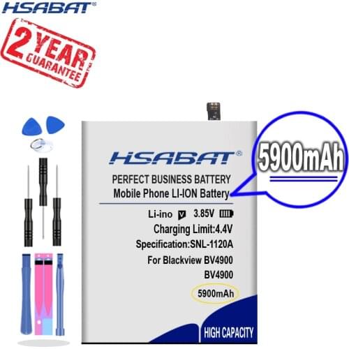 New Arrival [ HSABAT ] 5800mAh Li616077HTT Replacement Battery for Blackview BV4900