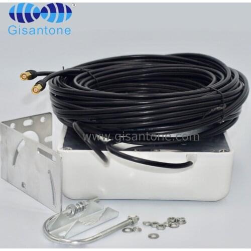 High gain 8dbi panel patch antenna flat design beautify 4g antenna outdoor