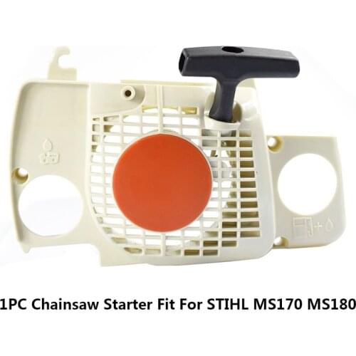 Durable Quality Recoil Starter Pull Rewind Starter Assembly Fit STIHL Chainsaw MS170 MS180 Chainsaw Starter Chainsaw Spare Parts