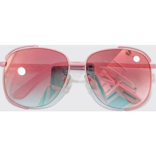 Retro Semi Rimless Women Sunglasses Vintage Brand Designer Square Sun Glasses Shades Female Eyewear Oculos De Sol UV400