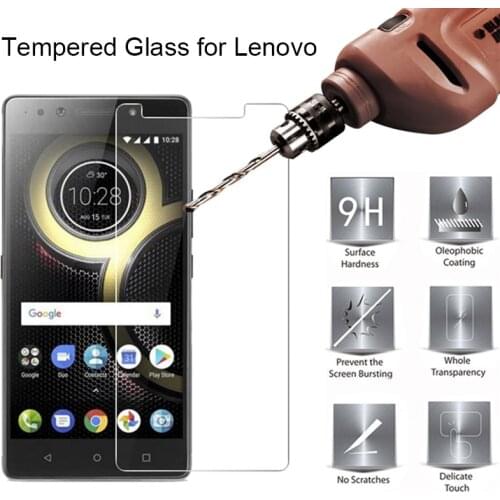 Screen Glass for Lenovo K6 Note K8 Plus Tempered Glass for Lenovo K8 Note K6 Power K9 Glass on Lenovo Zuk Z2 Plus Z2 Pro Z1 Edge