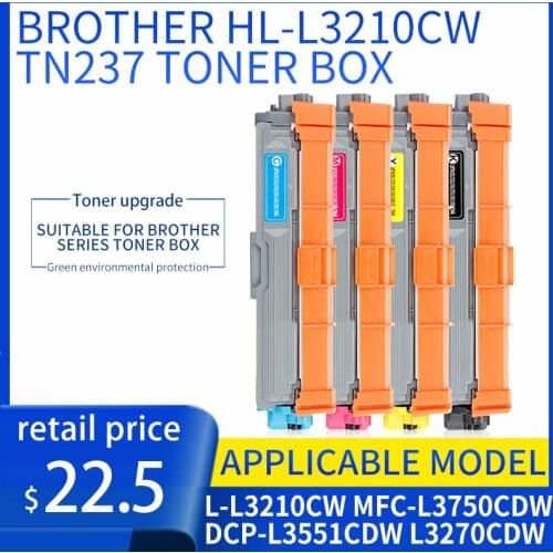 Toner Cartridge for Brother TN237 HL-L3210CW DCP-L3551CDW MFC-L3710CW MFC-L3770CDW