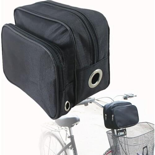 Bicycle Front Bag Oxford Cloth Bag Rainproof Wear-resistant ebike Battery Bike Bag Bicycle Accessories 5 size