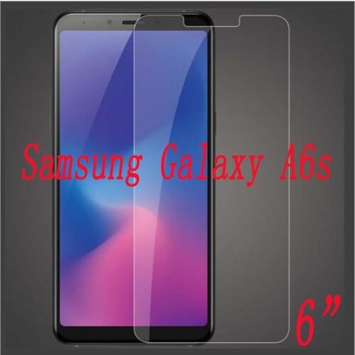 Smartphone 9H Tempered Glass for Samsung Galaxy A6s Explosion-proof Protective Film Screen Protector cover phone