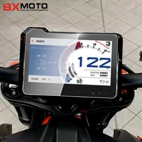 2PCS NEW For KTM 1290 Super Duke GT 2020 2021 Motorbike Instrument Cluster Scratch Protection Film Speedometer Screen Protector