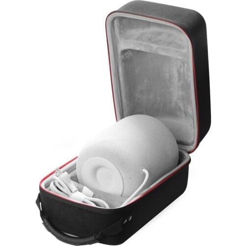 LAOKE Hard Speaker Case Box for Apple HomePod Bluetooth Speaker Protect Carrying Bag Storage Box for HomePod Speaker Accessories