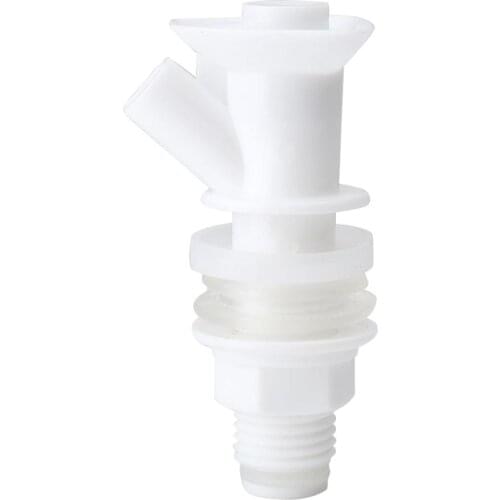 1Pc Food Grade Plastic Water Cooler Spigot Durable Juices Bottle Dispensing Faucet Non Leakage Rubber Rings Push-Button Bibcocks