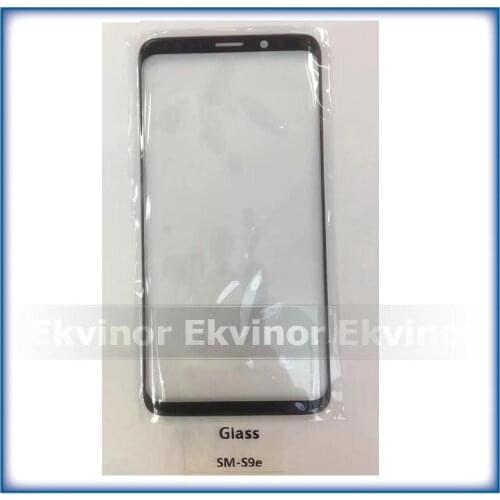 10pcs Ekvinor Front Glass For Samsung Galaxy G960 S9 Front Glass 5.8" Touch Screen Top Lens LCD Outer Panel