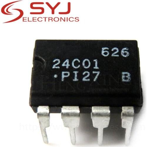 10pcs/lot 24C01 24C01N 24C01AN 24C01BN AT24C01 AT24C01AN AT24C01BN DIP-8 In Stock