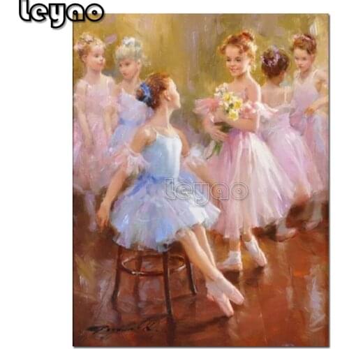Full Square/Round Drill 5D DIY Diamond Painting "Ballet girl" Oil Painting 3D Embroidery Cross Stitch 5D Home Decor Gift
