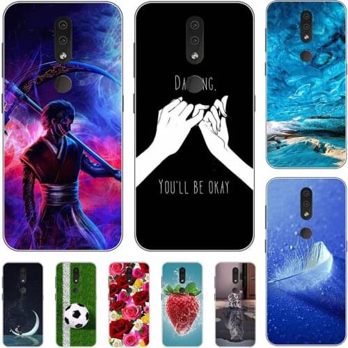 For Nokia 2.4 TA-1277 TA-1275 TA-1274 TA-1270 6.5" Case Cartoon Pattern Soft TPU Cover Coque Animal Flower Shell