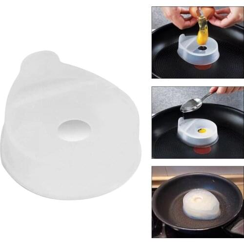 Omelette Egg Ring Silicone Round Pancake Maker Mold for Pan Frying Egg Cooking