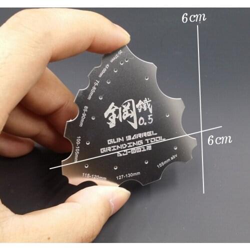 Alexen Models AJ-0012 gun barrel grinding tool for Gundam model Making