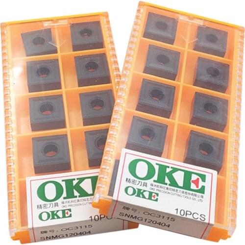 OKE SNMG120404 OC2025/SNMG120408 OC2025/SNMG120404 OC3115/SNMG120408 OC3115/SNMG120412 OC3115 CNC carbide inserts 10PCS/BOX