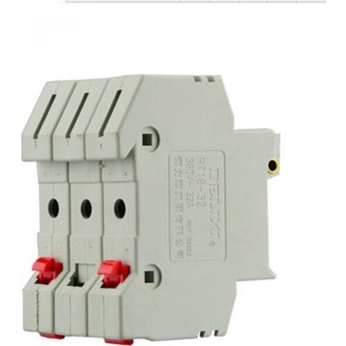 RT18-32X-3P:The fuse base/Cylindrical cap fuse holder(With lamp not include fusible core) lzx