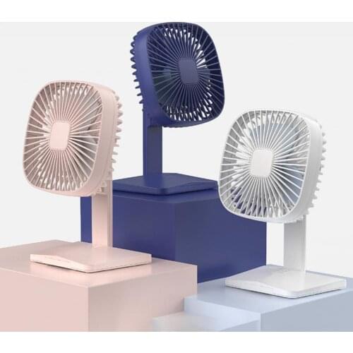 Detachable Small 3 Speeds USB Powered Desktop Cooling Fan ABS USB Desk Fan Low Noise for Bedroom