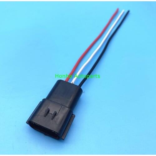 Free Shipping 10/20/50/100pcs 3pin Import Machine Intake Pressure Sensor plug wire housing auto connector 174359-2 wire harness
