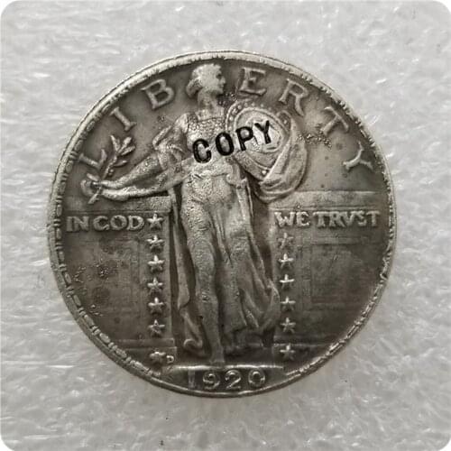 USA 1920-D Standing Liberty Quarter COIN COPY commemorative coins-replica coins medal coins collectibles