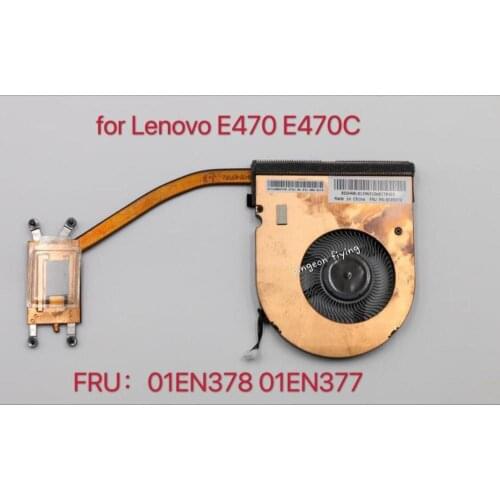 Thinkpad E470 E470C notebook computer integrated graphics CPU cooling fan.FRU 01EN378 01EN377