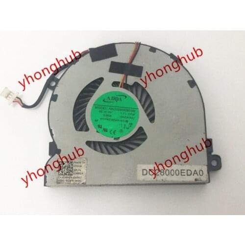 ADDA AB07005HX080300 DC 5V 0.50A 3-wire Server Laptop Cooling Fan